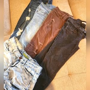 Juniors Size 7 YMI and Kancan Pant Bundle